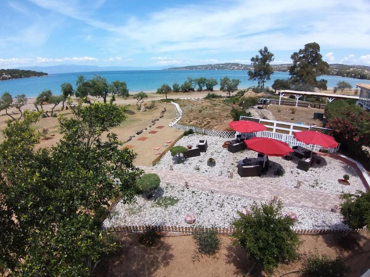 Malindi Rooms Porto Heli Bagian luar foto